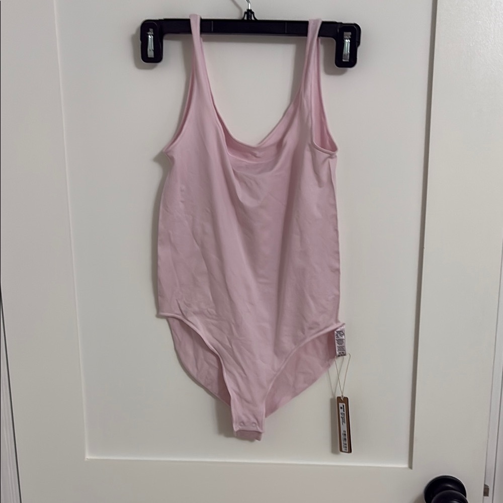 SKIMS Cherry Blossom Scoop Neck Bodysuit